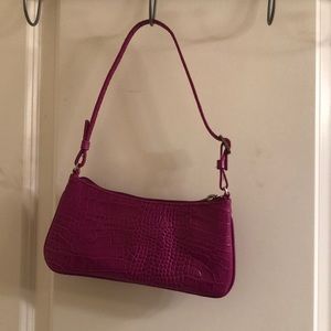 Genuine leather small hand bag